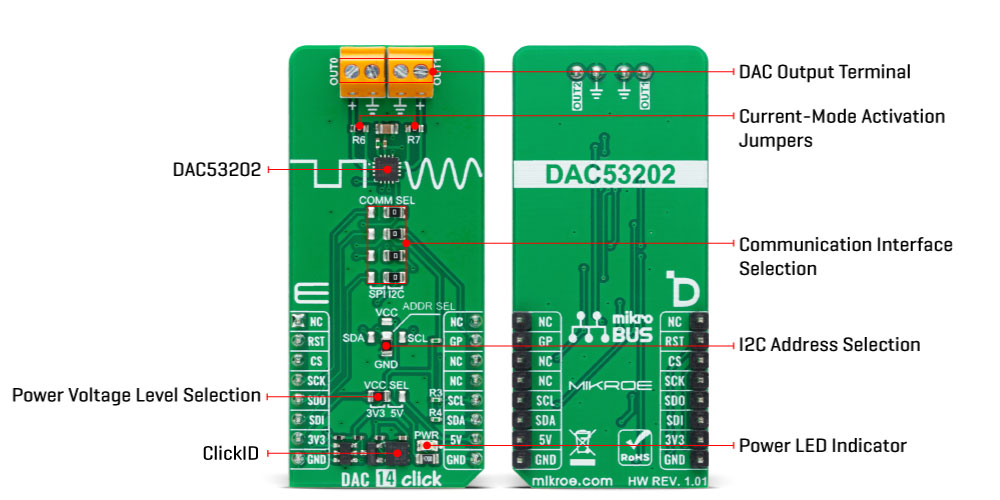 DAC 14 click Inner