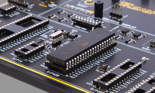 Click boards on EasyAVR v8