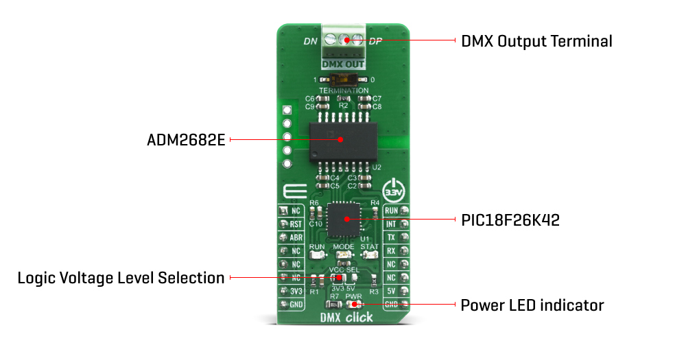 DMX Click Board™ inner image