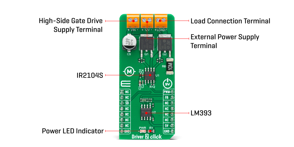 Driver 2 Click Board™