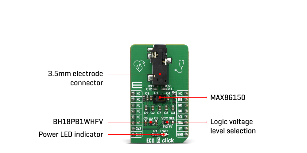 ECG 6 Click Board™