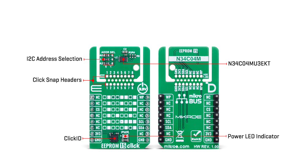 EEPROM 15 Click v100 Inner