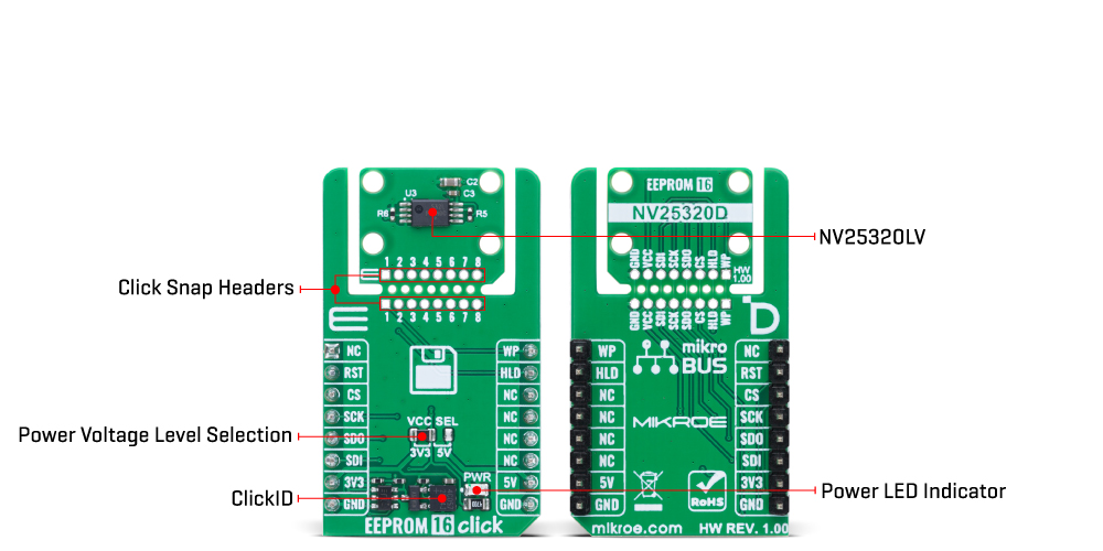 EEPROM 16 Click v100 Inner