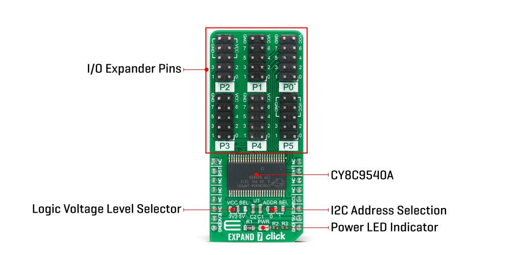 Expand 7 Click Board™