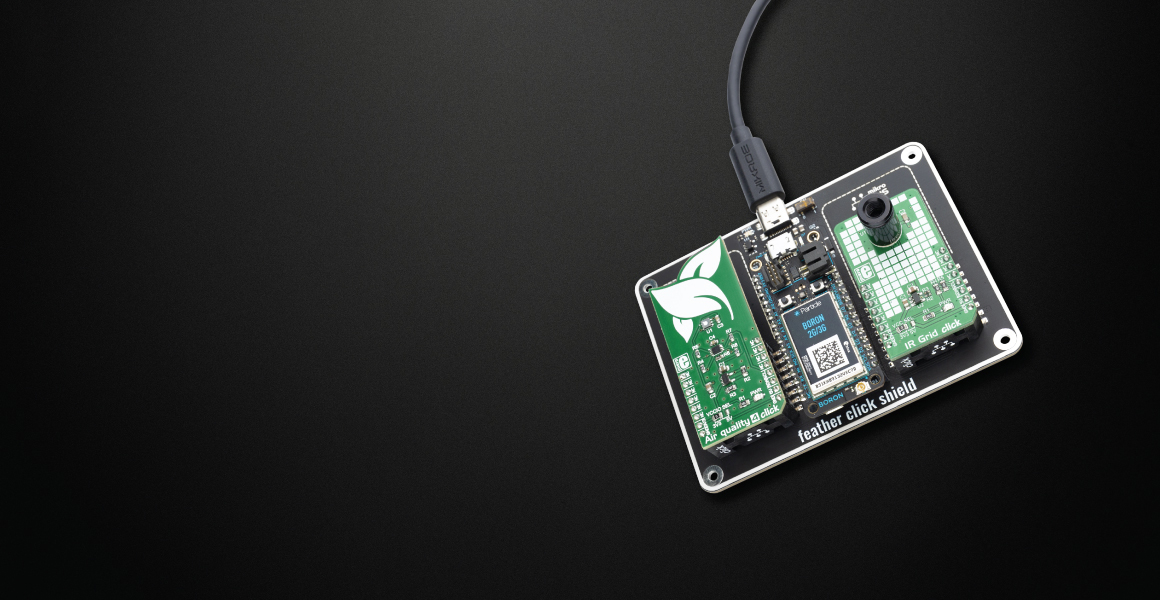 Feather Click Shield Banner