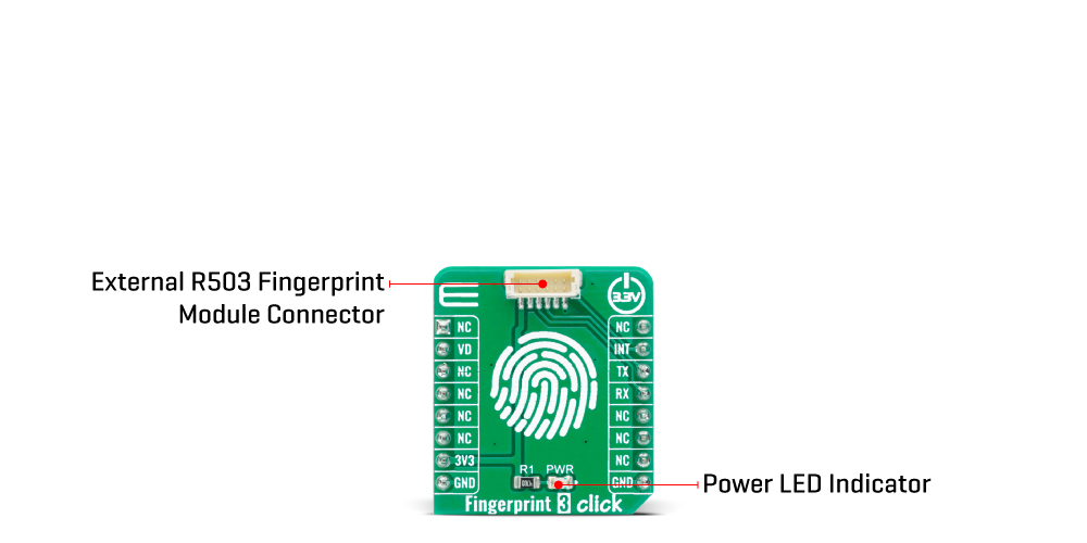 Fingerprint 3 Click Board™