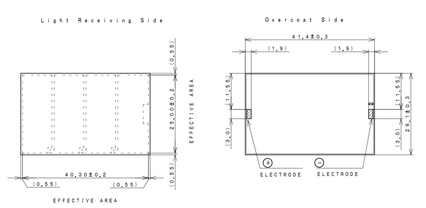Glass Indoor Solar Cell Module (1-Cell) Inner Image