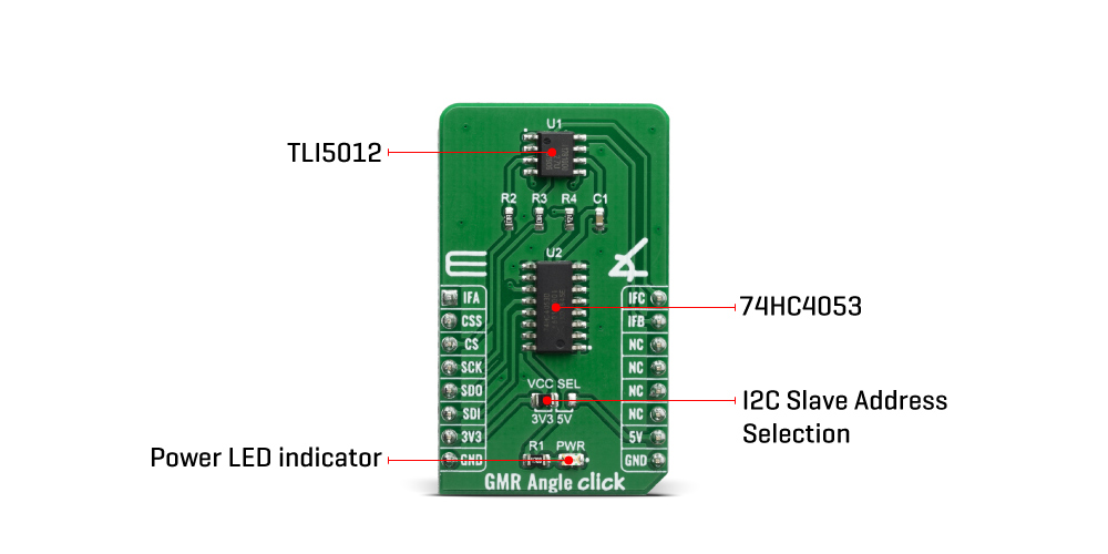 Shop Click Boards Sensors Magnetic GMR Angle click