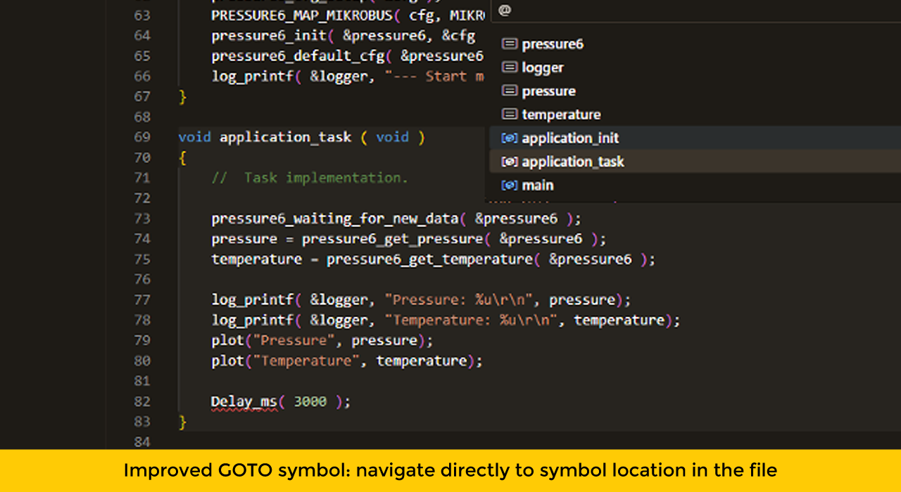 goto symbol necto v5