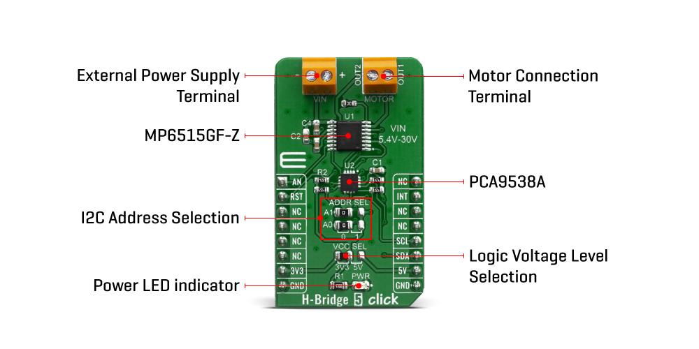 H-Bridge 5 Click Board™