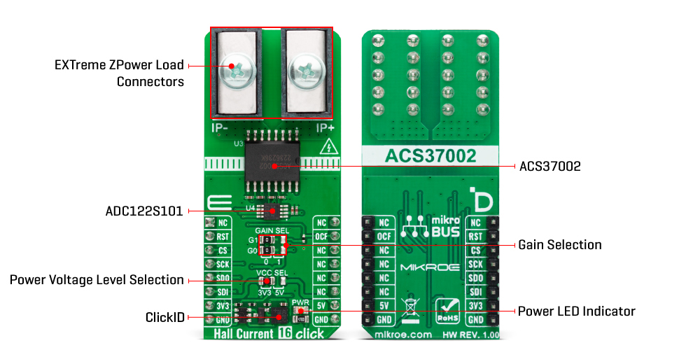 Hall Current 16 Click Inner
