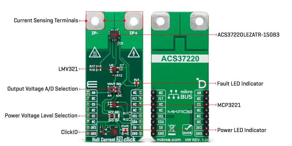 Hall Current 20 Click Inner