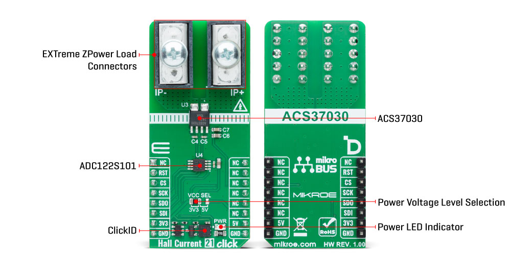Hall Current 21 Click Inner
