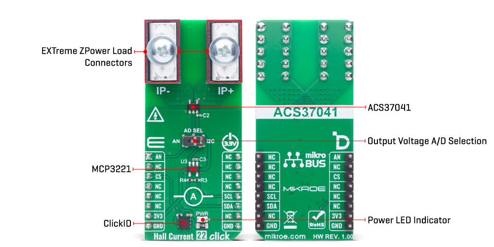 Hall Current 22 Click v100 Inner