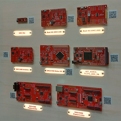 Infineon boards with mikroBUS socket Embedded World 2024