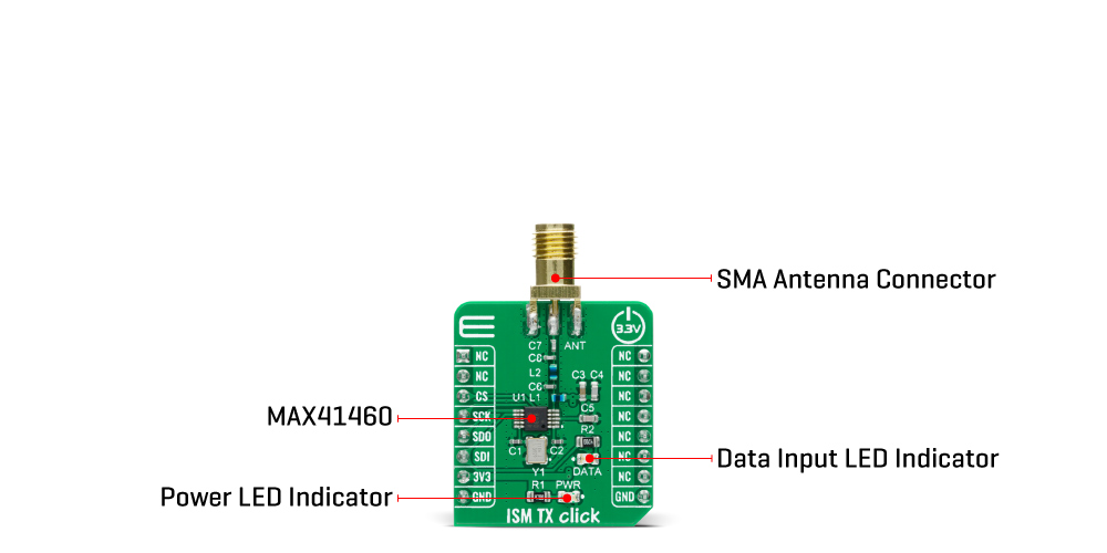 ism tx Click Board™