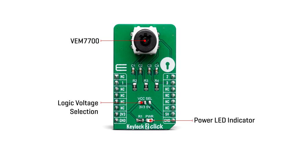 Click Boards HMI Keylock 2 Click