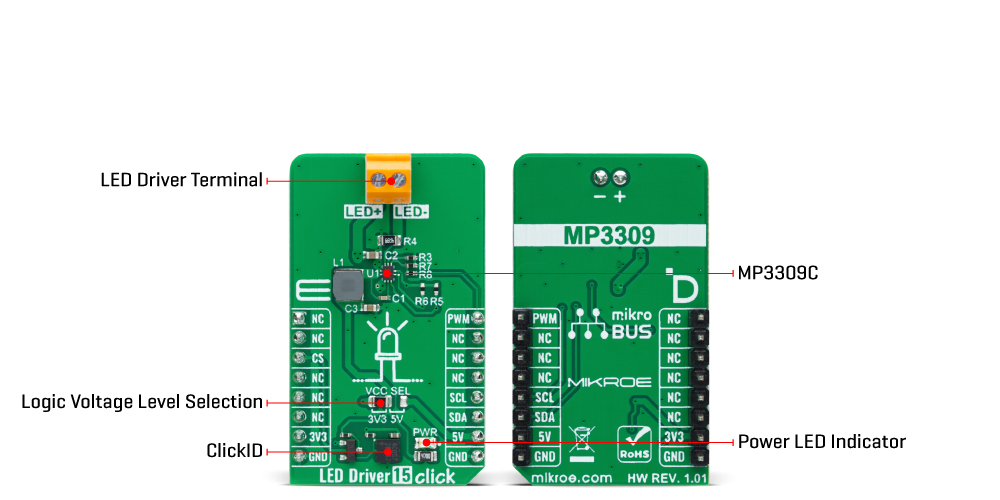 LED Driver 15 Click Inner