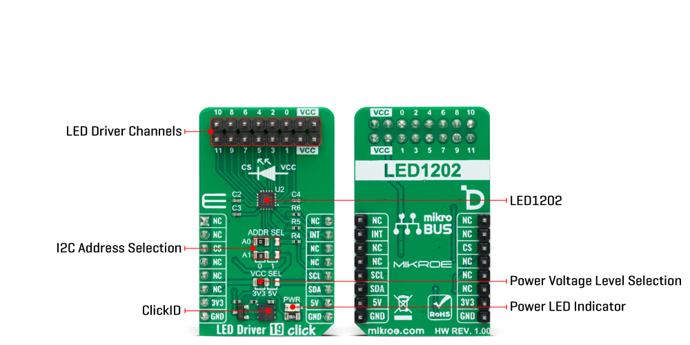 LED Driver 19 Click Inner