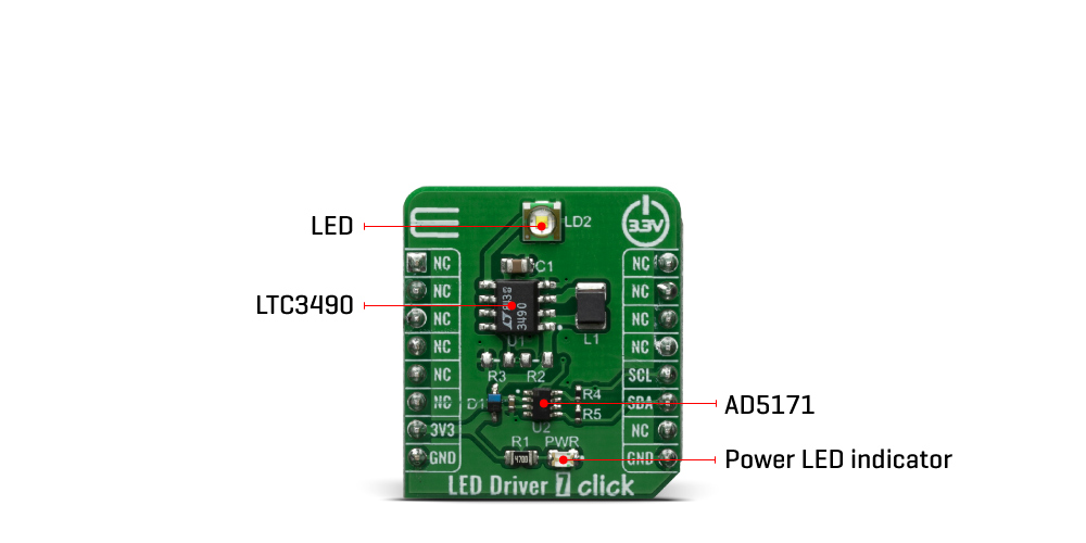 LED Driver 7 Click Board™