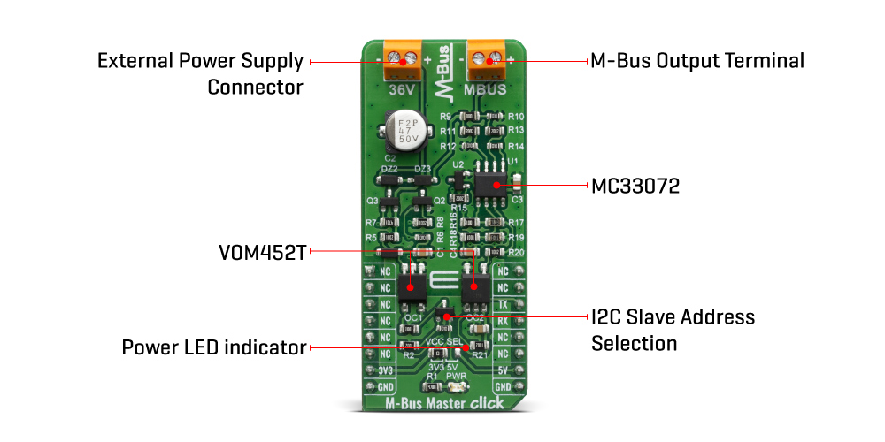 M-Bus Master Click Board™