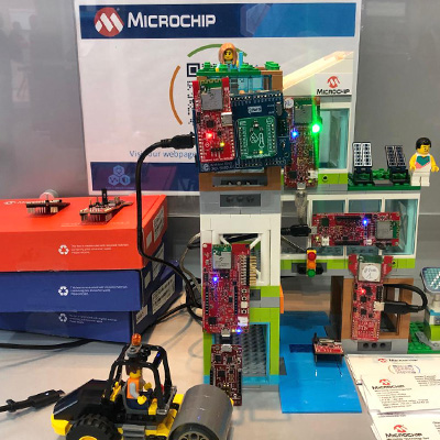 Microchip Booth On Embedded World 2024
