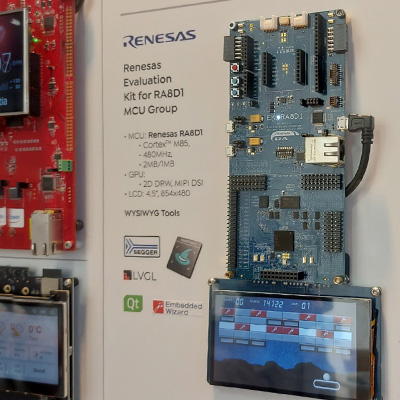 Renesas mikroBUS board Embedded World 2024