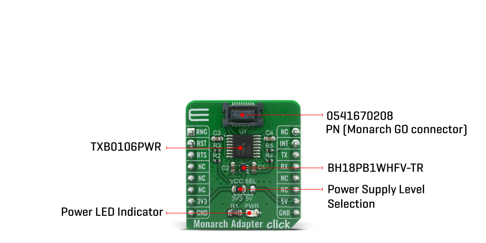 monarch adapter click inner