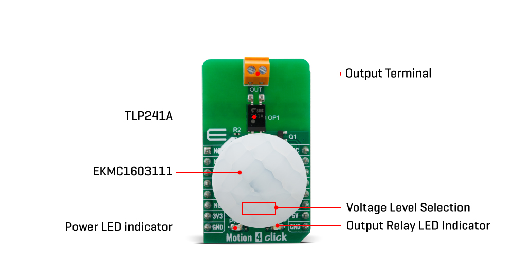 Shop Click Boards Sensors Motion Motion 4 Click