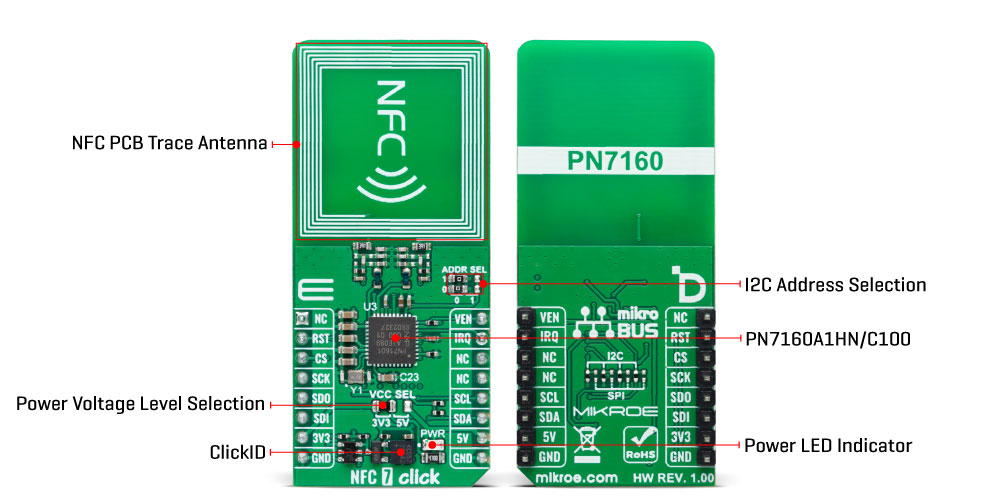 NFC 7 Click - I2C Inner