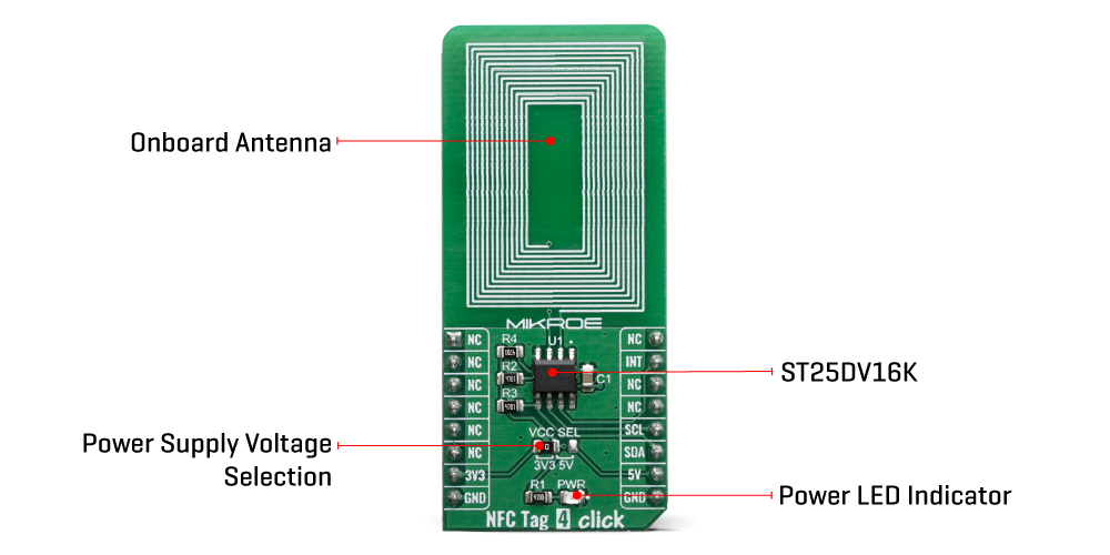 NFC USB Dongle  NFC Reader-Writer - MikroElektronika