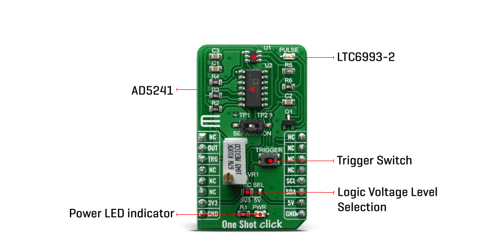 Click Boards Clock & Timing Clock generator One Shot Click