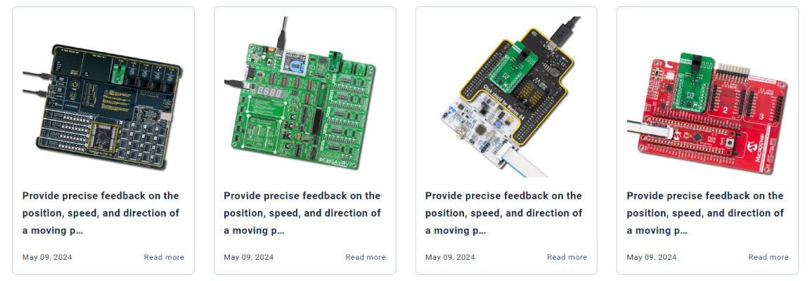 Hundreds of ready-for-use projects on EmbeddedWiki featuring Opto Encoder 5 Click