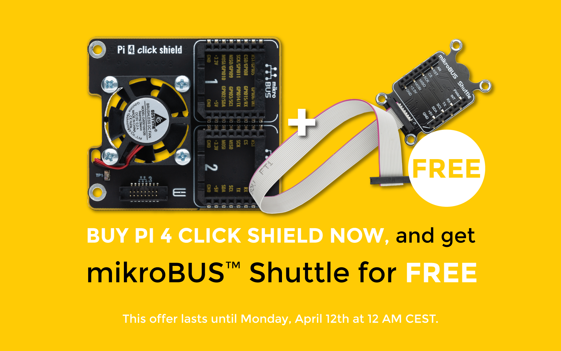 pi-4 click shield offer new