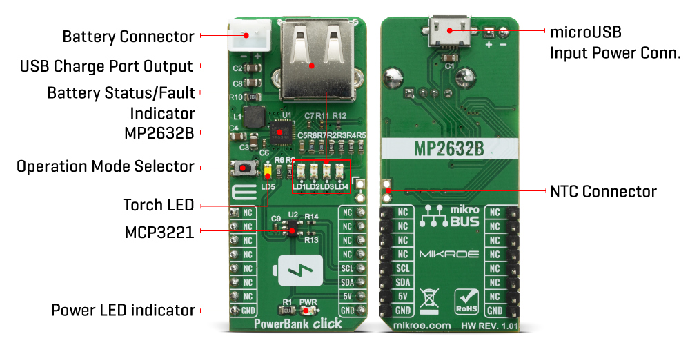 Powerbank Click Board