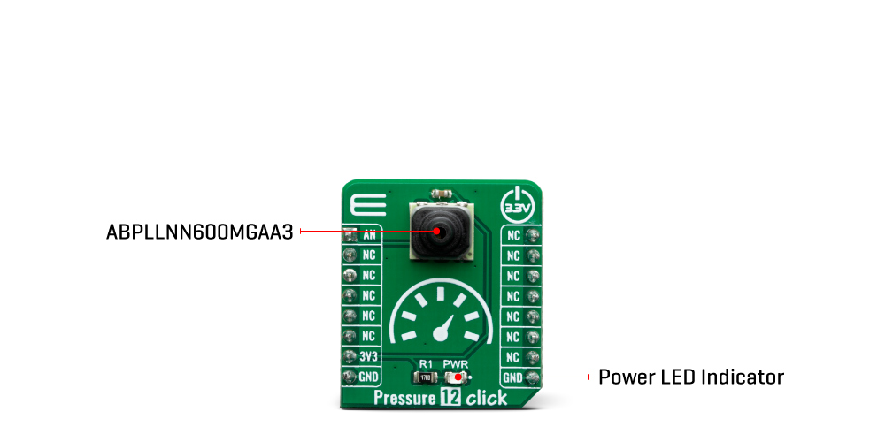 Click boards sensors pressure 12 Click