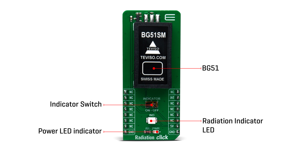 Shop Click Boards Sensors Environmental Radiation Click