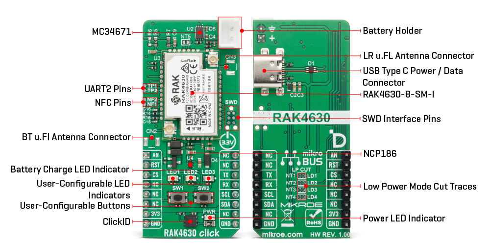 RAK4630 Click v100 Inner Image