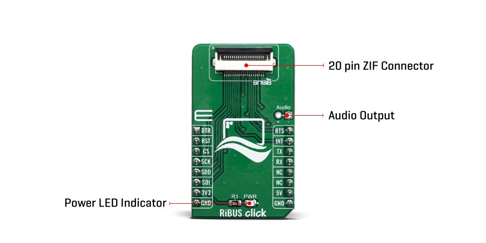 Click Boards Interface RiBUS click