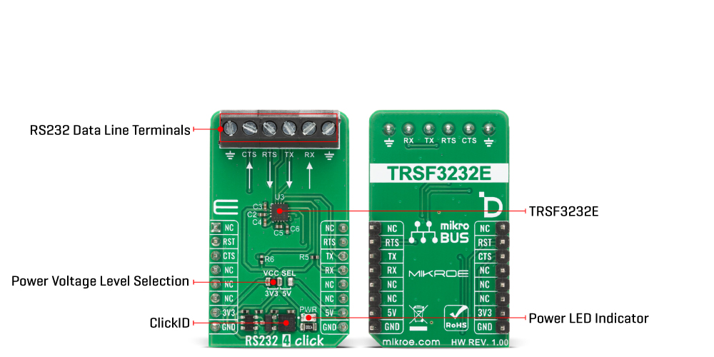 RS232 4 Click v100 Inner Image