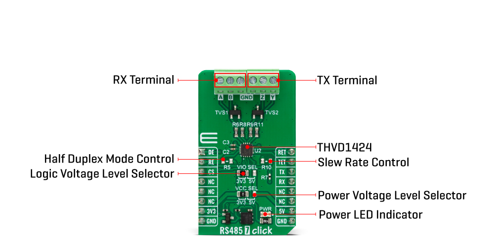 rs485 7 Click Board™ inner img