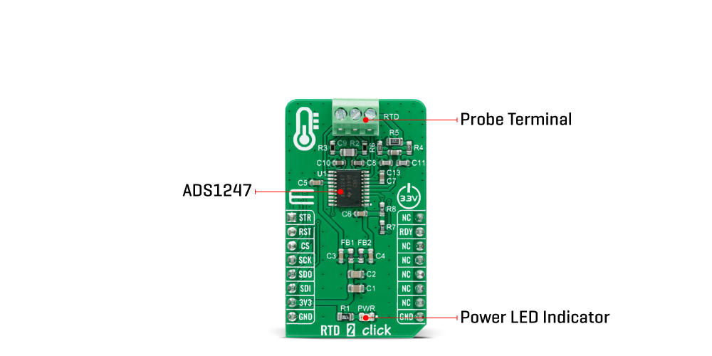 rtd 2 Click Board™ inner