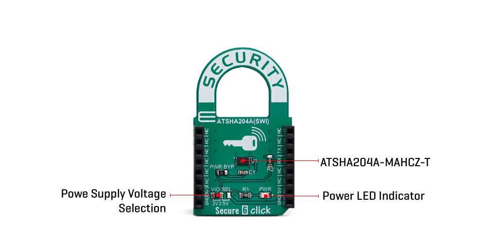 Shop Click Boards Miscellaneous Secure 6 Click