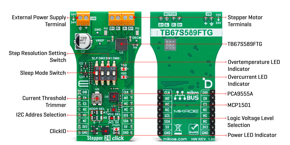 Stepper 24 Click Inner