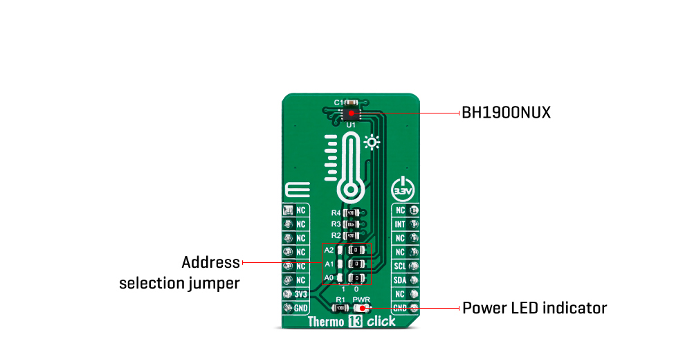 Shop Click Boards Sensors Thermo 13 click inner