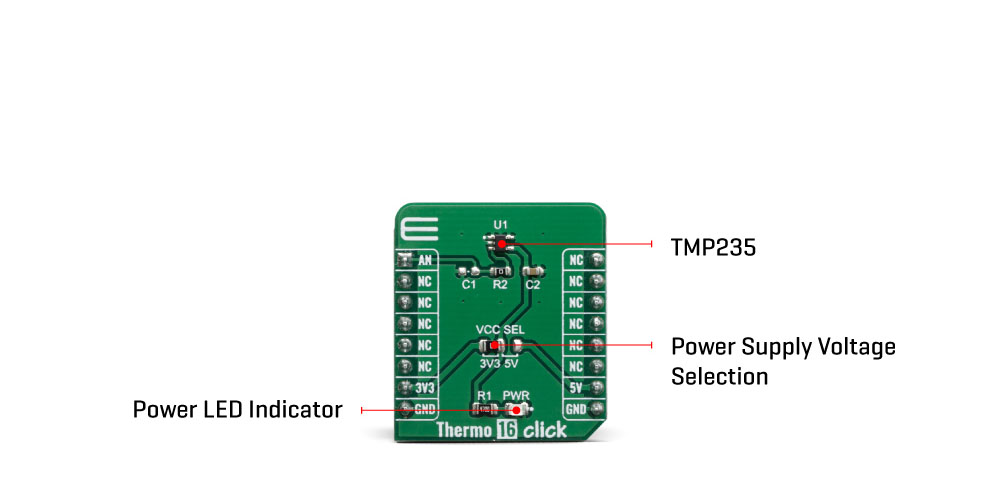 Click Boards Sensors Thermo 16 Click