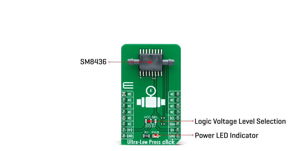 ultra low press Click Board™ inner